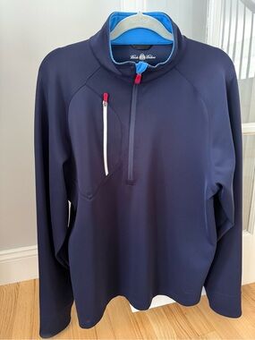 Brooks Brothers Pro Sport Zero Restriction Tour Series Quarter-Zip